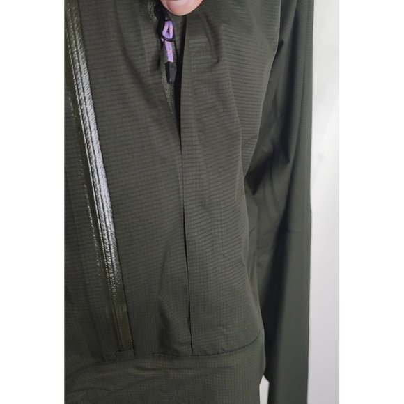 Marmot Jacket L Bantamweight Anorak Packable Green Lihtweight Waterproof - Picture 8 of 14